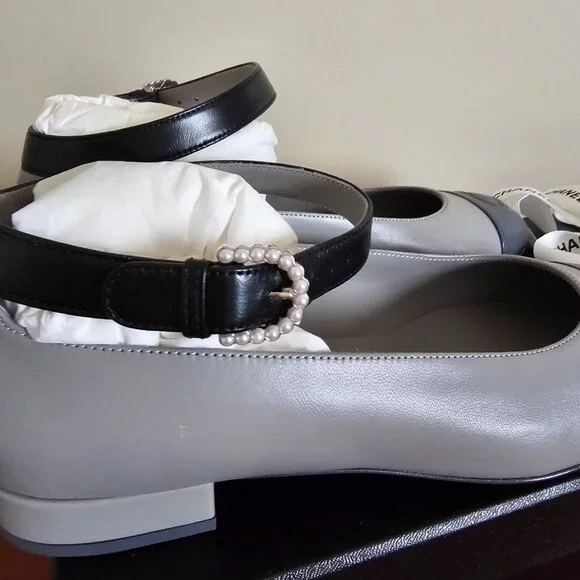 Chanel ballerina flats 23B size 39 /9 NEW - Picture 8 of 10